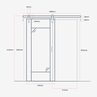 Classic Barn Style Sliding Door - Image 2